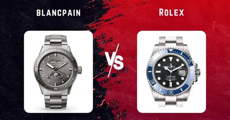 blancpain 71 vs rolex 904l|Blancpain vs. Rolex: Unveiling the Titans of Luxury Timekeeping.